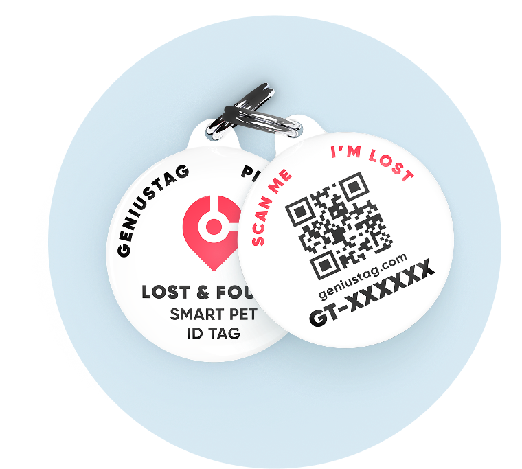 GeniusTag smart pet ID tags